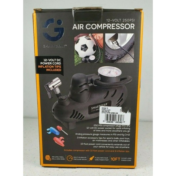 Smart Gear 12-Volt 250PSI Air Compressor Small & Mighty - Picture 4 of 8